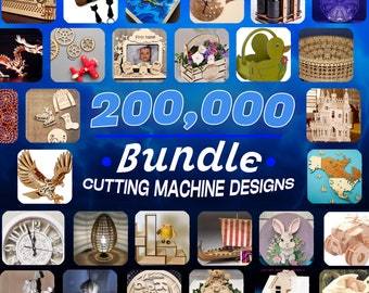 200,000 DXF Files for Plasma Laser CNC Machines. Dxf, Svg, Cdr, Eps, Png, and Jpg - Tested and Ready to Cut. Quality Guaranteed! Metal  Wood