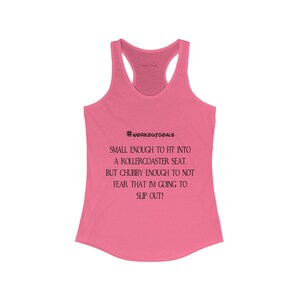 Workout Goals Women&#39;s  Racerback Tank