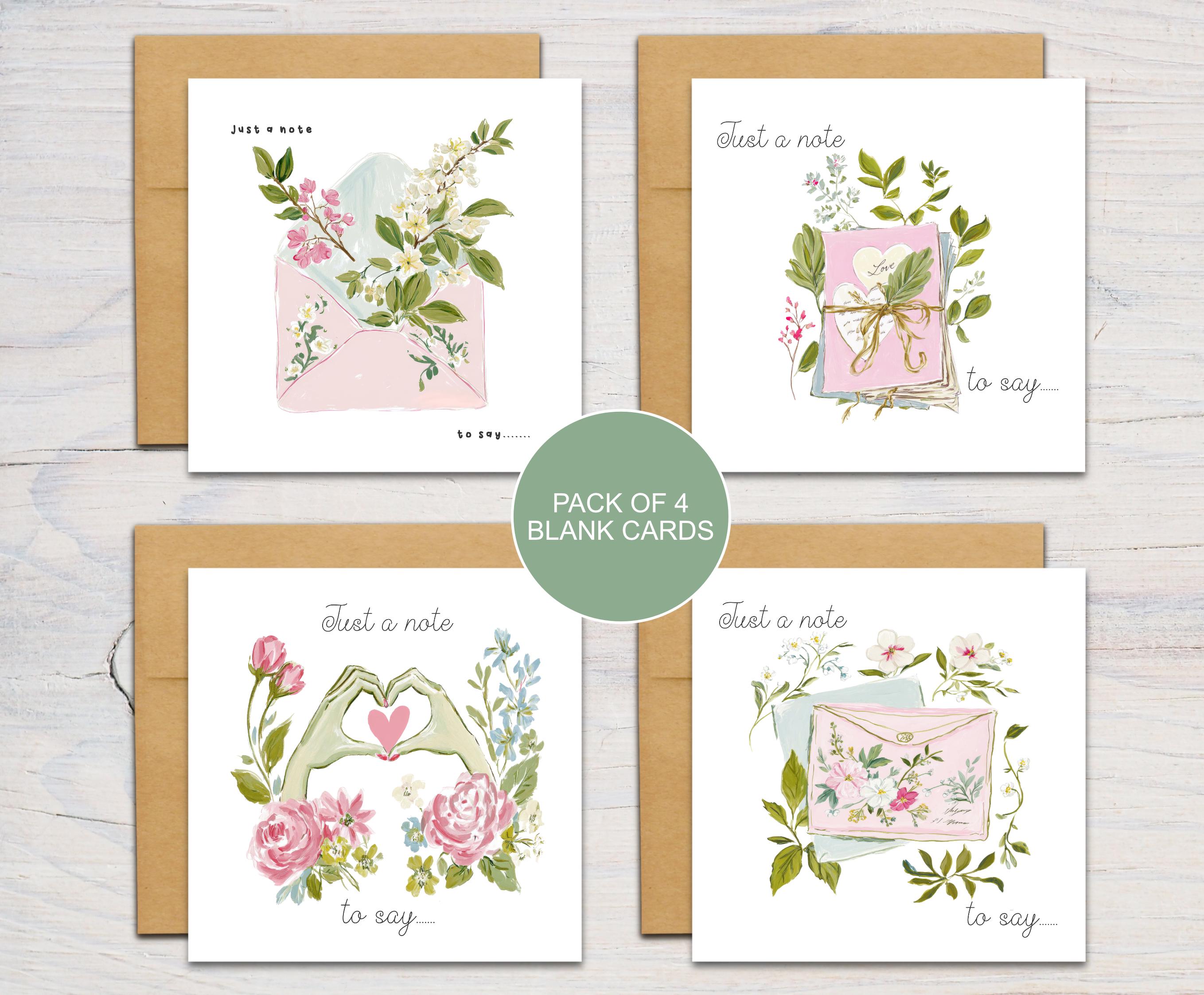 Pack Of Sypathy Cards, 14x14c, 4 Designs In This Bereaveent Cards - View #9