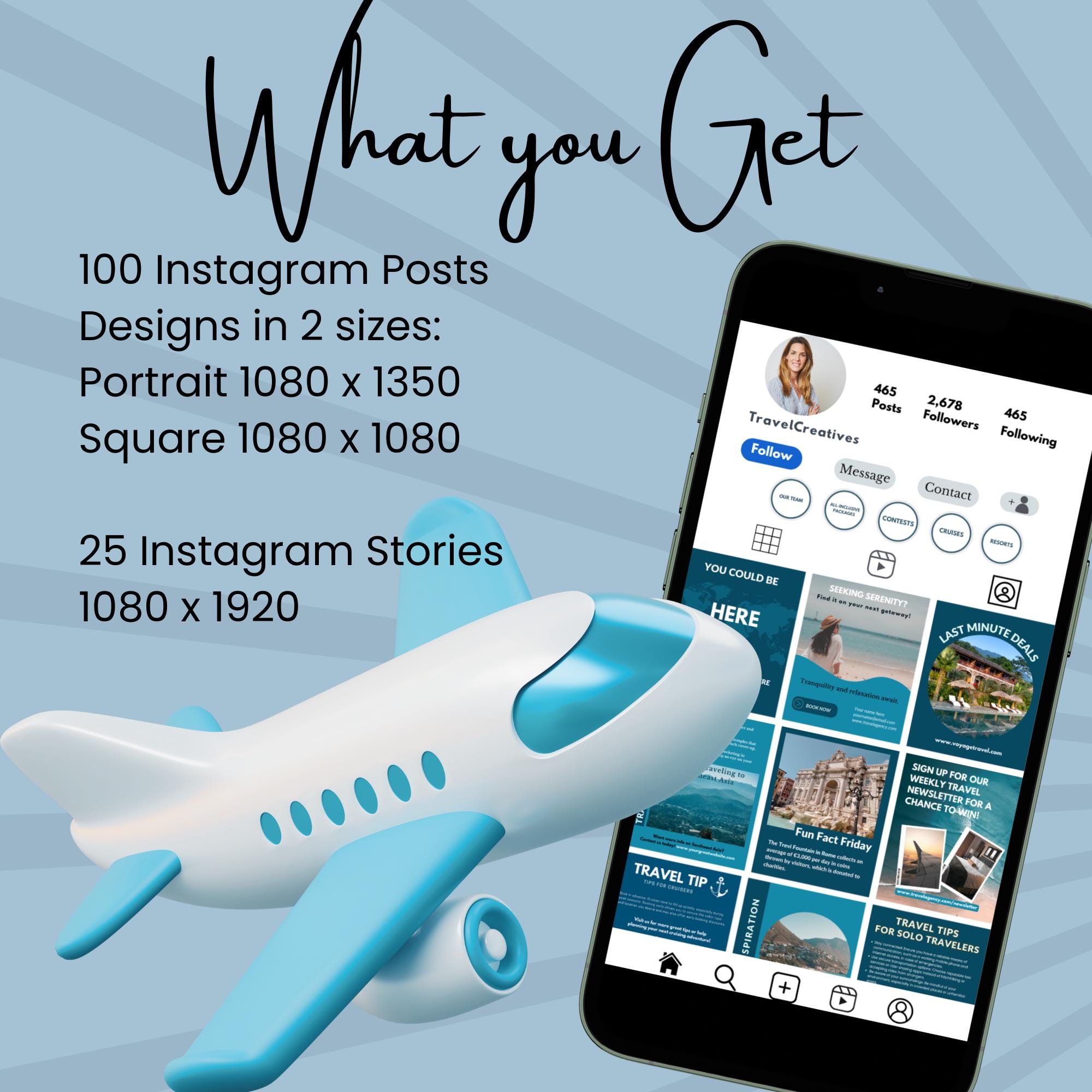 Travel Agent Instagram Posts, Travel Agent Social Media, Travel IG ...