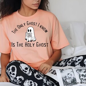 De enige geest die ik ken is de Heilige Geest Instant digitale download SVG PNG herfst christelijke svg Halloween spirituele shirtontwerpen humor png