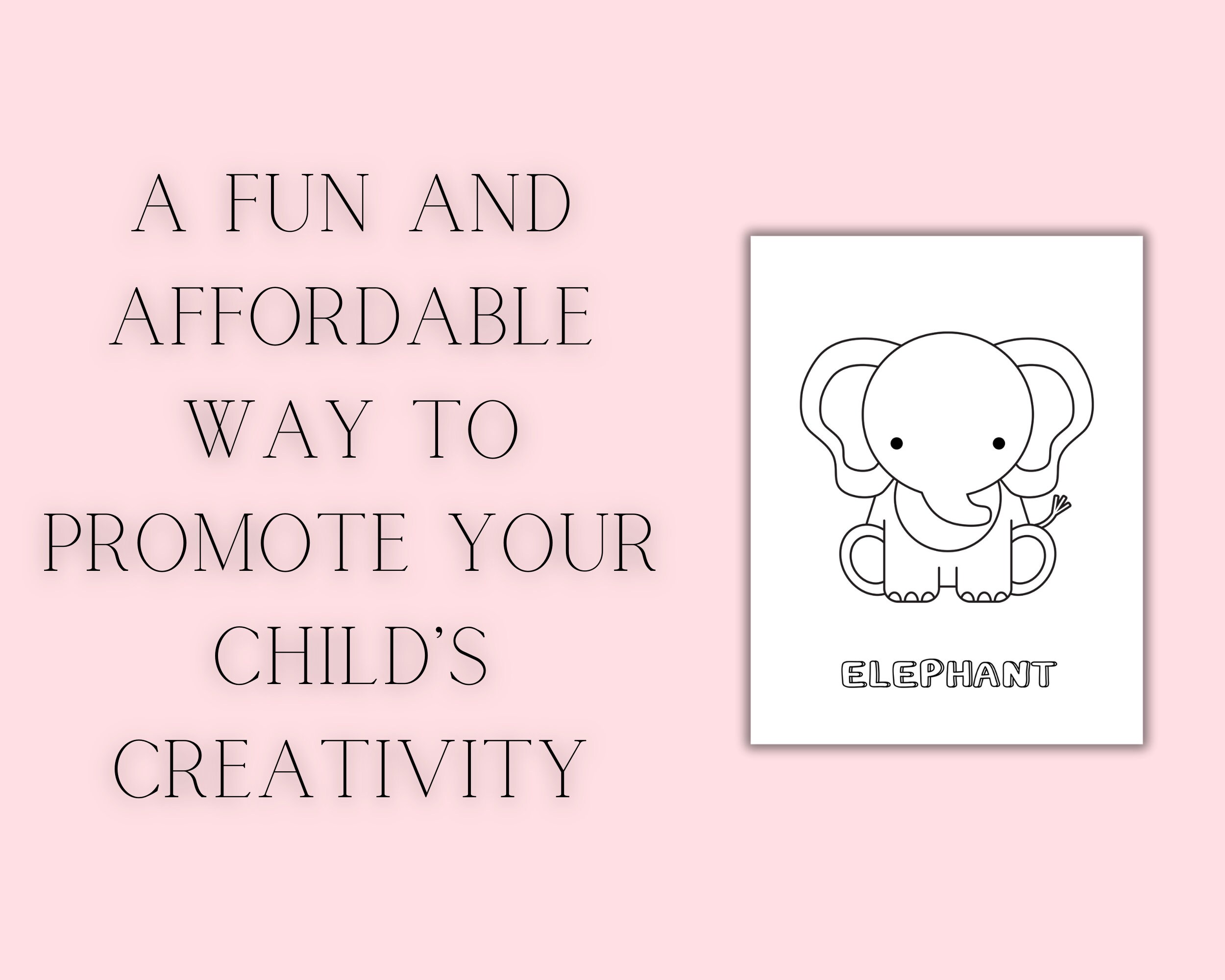 Minimalist Coloring Pages for Kids and Toddlers, Printable Coloring ...