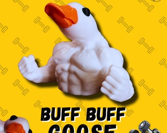 3D Print Buff Goose: Cursed Honking Hulk Gift