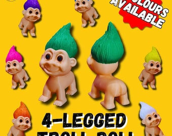 4 本足のトロール人形 | 呪われた贈り物 | 懐かしいミーム | 3D