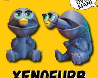 Xenofurb | Sci Fi Movie Meme | 80s Meme | 3D Print | Funny Collectible Gift