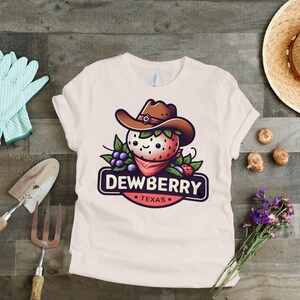 T-shirt cowboy vintage Texas Dewberry - Une trouvaille unique - Farmers Market Chic