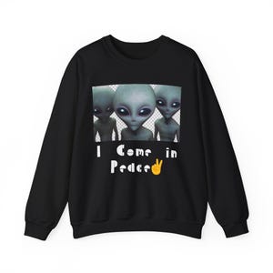 Alien unisex 100% cotton sweater