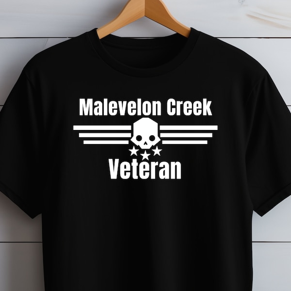 Helldivers 2 Tshirt, Helldivers, Veteran Tshirt, Malevelon Creek, Gaming Tshirt, Gamer Gifts, Gift For Him, Playstation 5, Army Tshirt