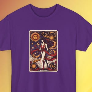 Die Kühnheit Shirt, Tarot T-Shirt, mystisches Shirt, feministisches T-Shirt, Frauen Empowerment Shirt, Damenbekleidung, spirituelles Shirt, witchy Geschenk
