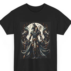 Camiseta de Anubis: Dios egipcio, símbolo de la cabeza de chacal