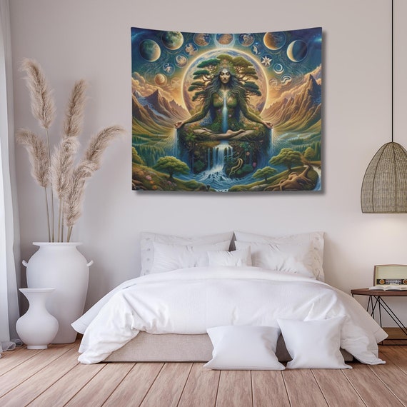 Mother earth tapestry sale
