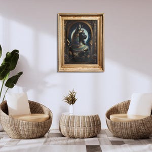 Bastet Tapestry: Egyptian Lioness Goddess Wall Art image 9
