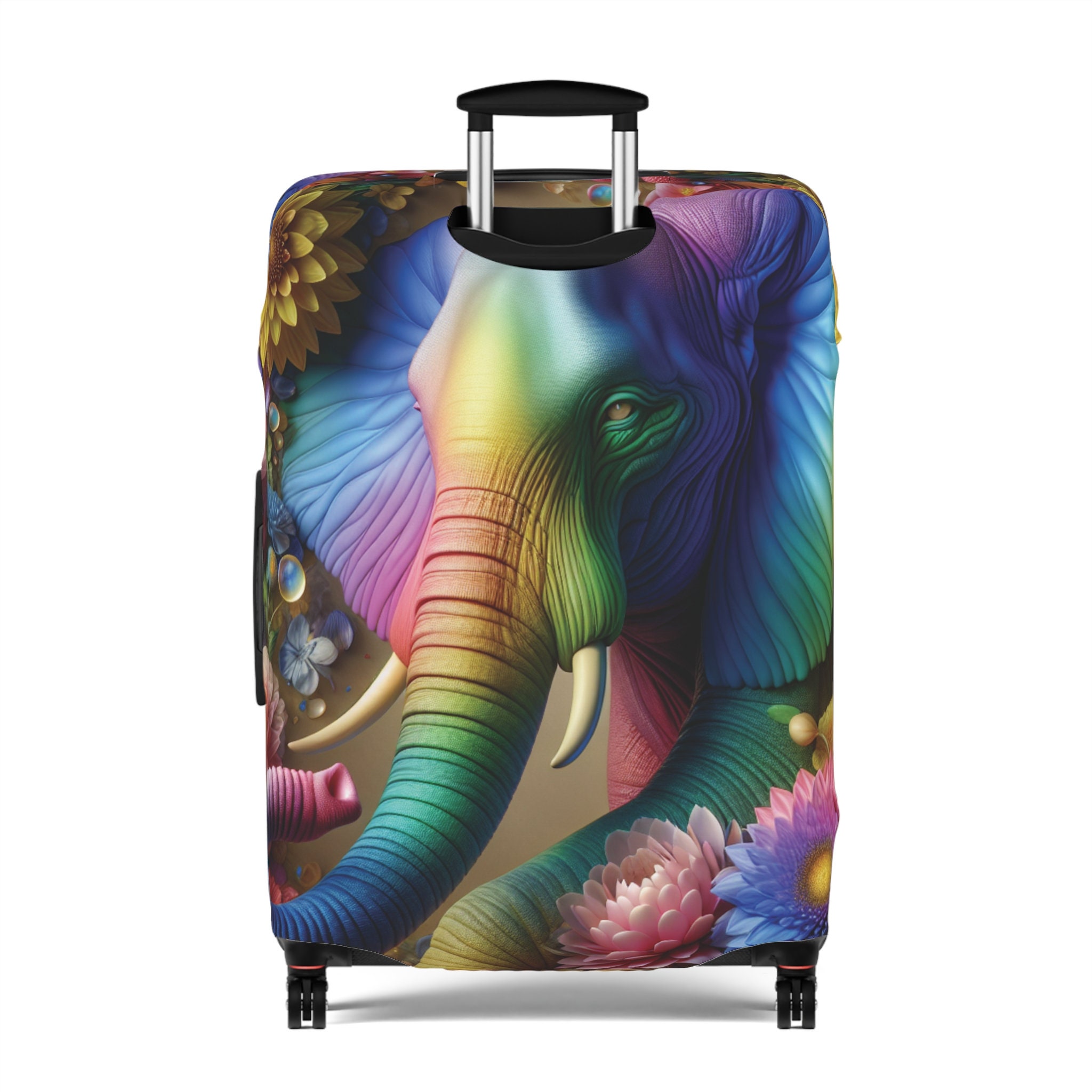 Tribal Elephant Print Luggage Cover Protector
