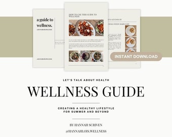 Health & nutrition wellness guide