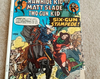 Comics USA Marvel Group. Vintage.1975.Western.Taschenbuch.