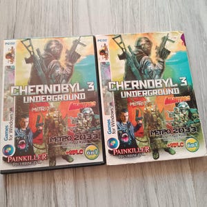 Chernobyl 3 Underground.PC DVD.6 in 1.Rare.Russian version.Games for Windows.Working.Good condition