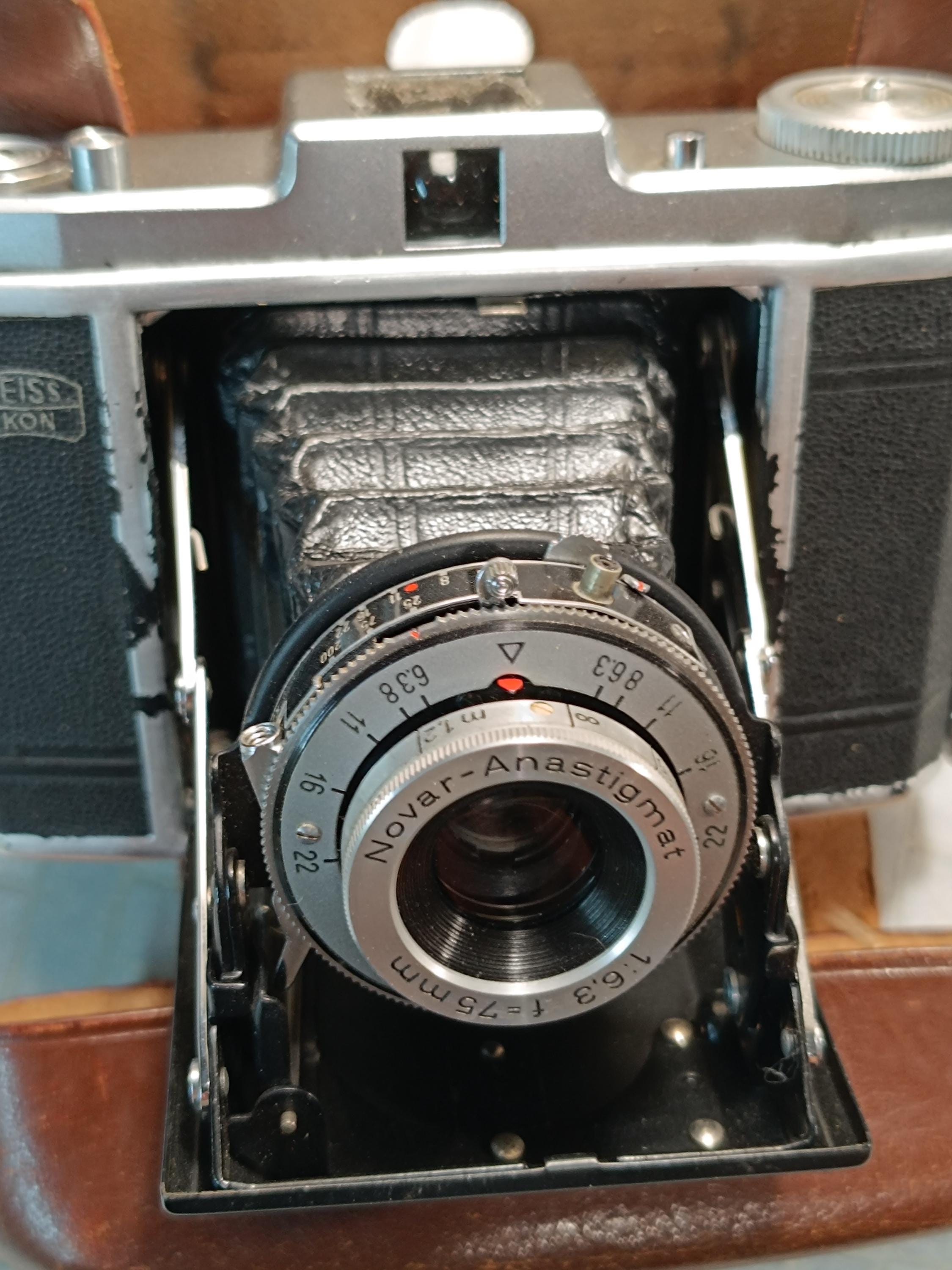 ZEISS IKON NETTAR 美品 Yahoo!オークション -「zeiss ikon nettar」(中判) (大判、中判)の落札