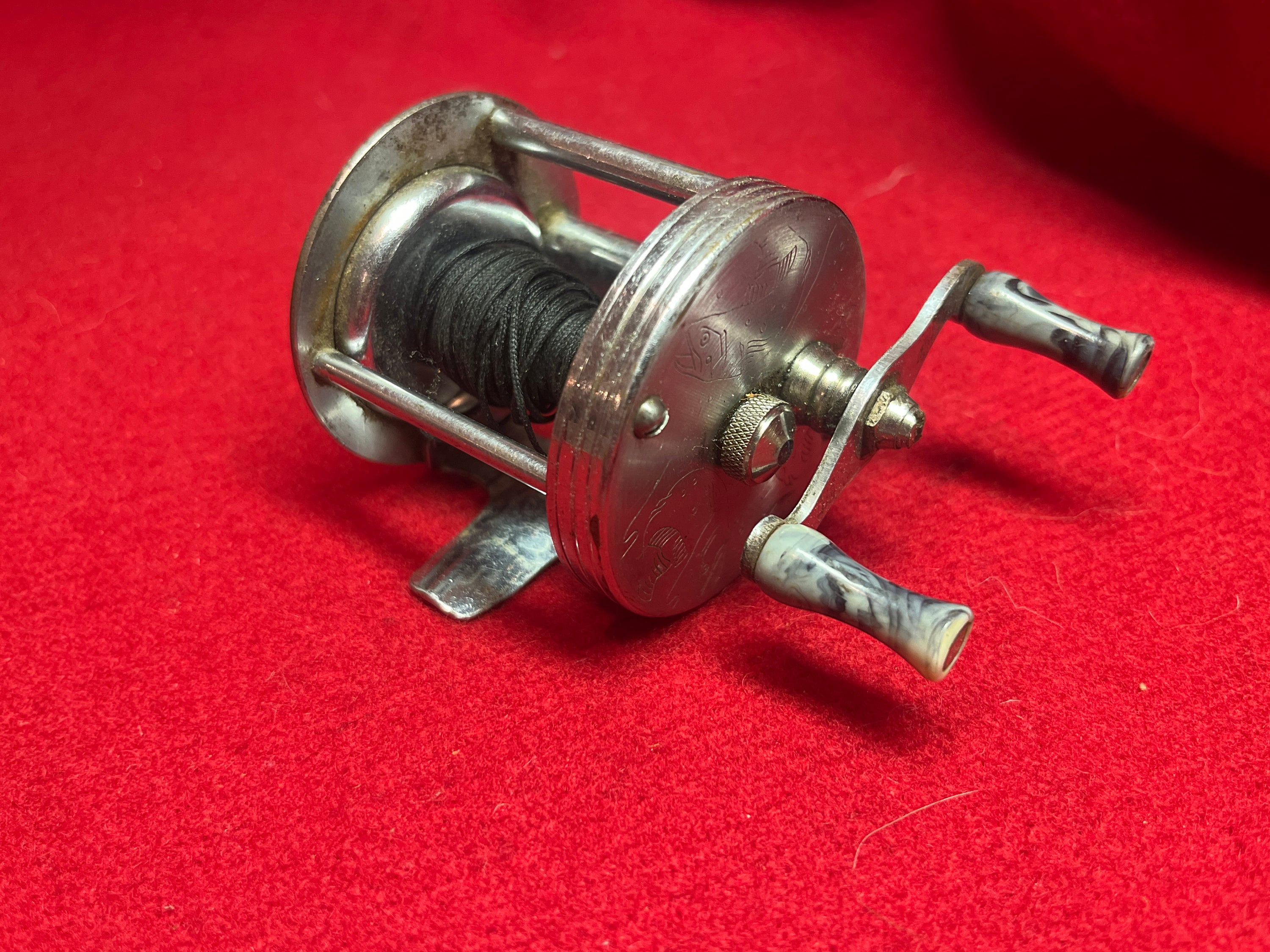 良品！ 西ドイツ ビンテージ ダム フライリール ブロンソン ロイヤル