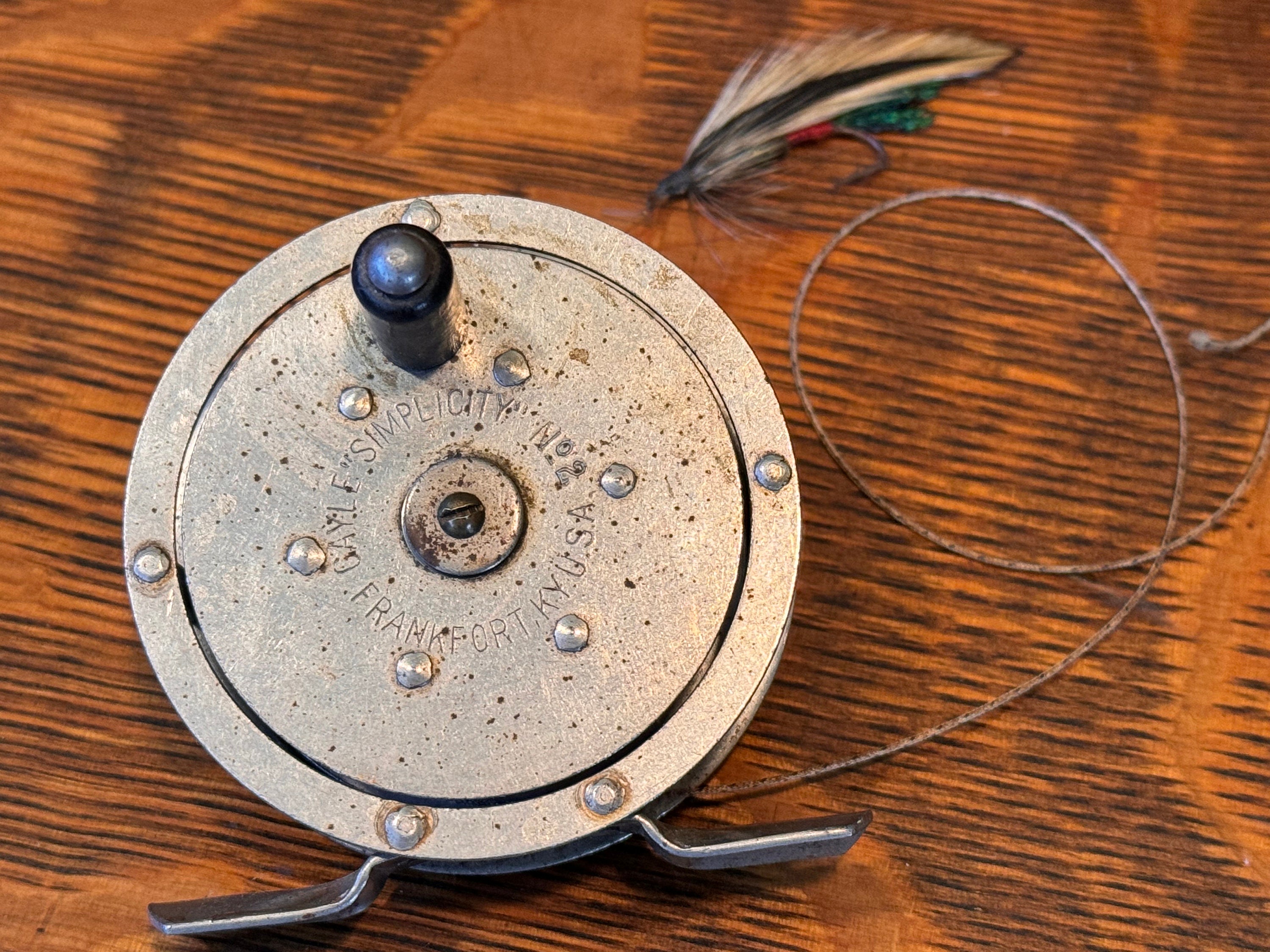 Vintage Classic Martin 63 Fly Fishing Reel Retro Tackle Collectible 