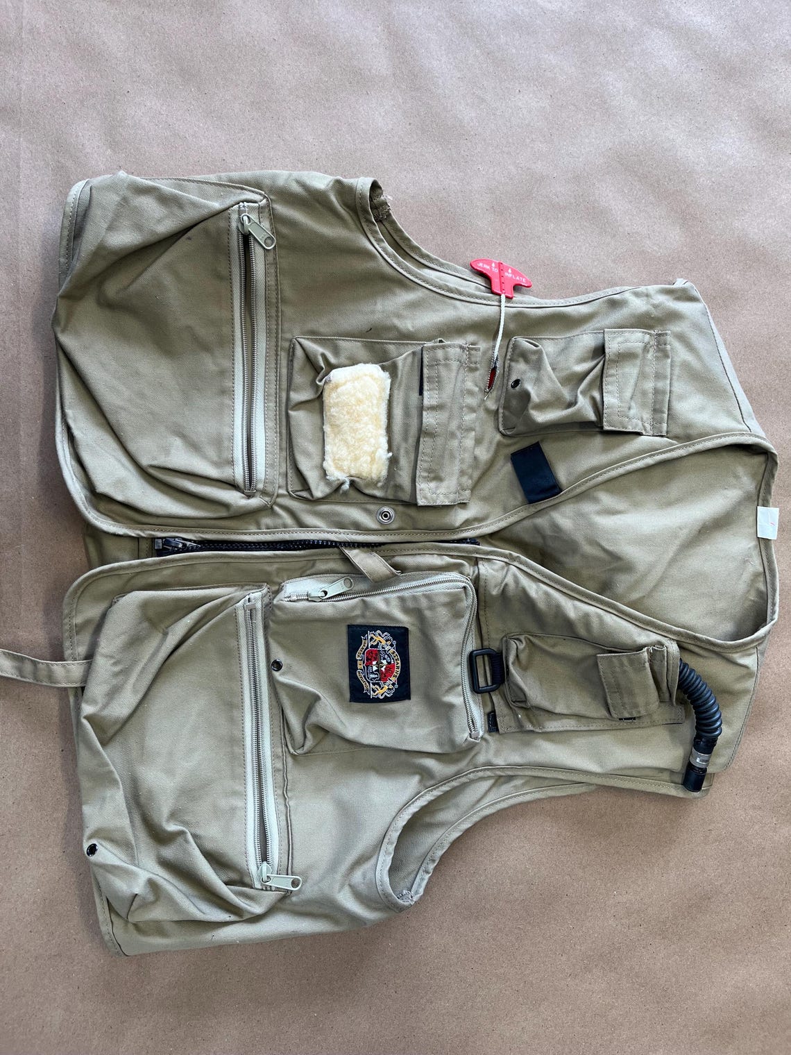 Sterns Inflatable PDF Fly Fishing Vest. Etsy