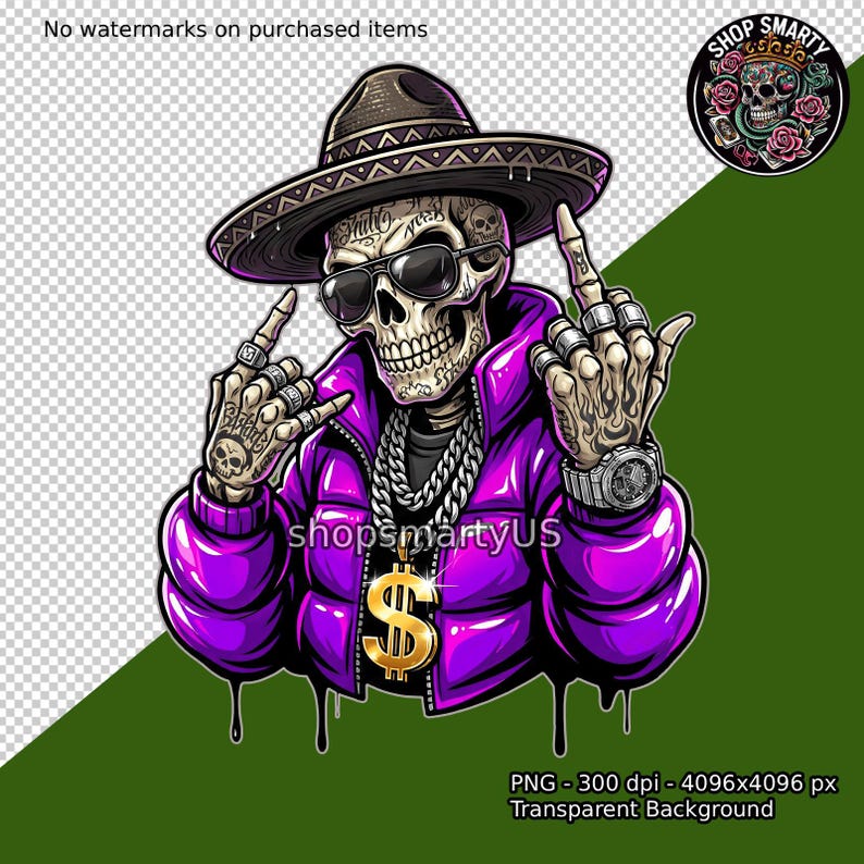 Skull Rude Rude Hip Hop Skull PNG, Gothic Streetwear Artwork, Tshirt Sublimation ...