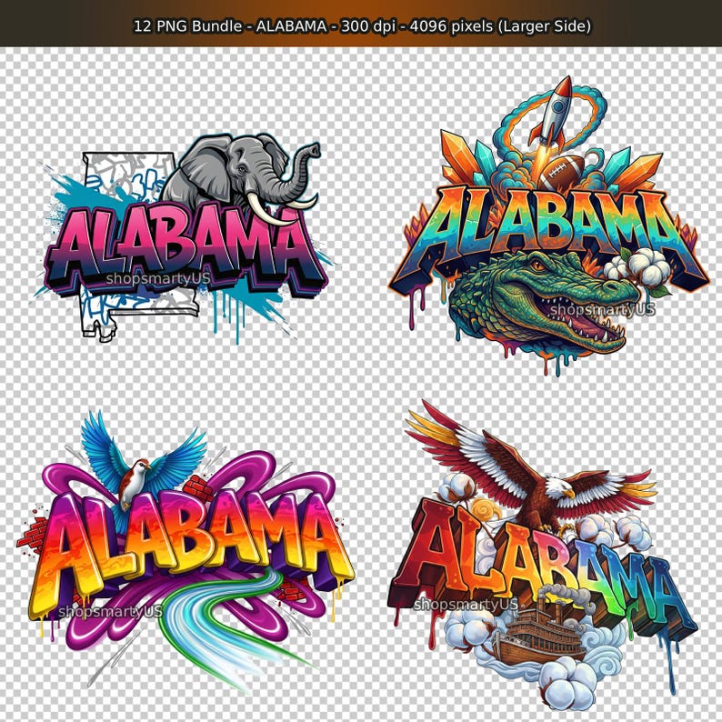 Alabama PNG Download, AL State, Digital Illustrations, T-SHIRT ...