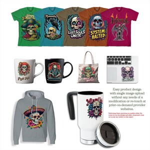t-shirt printing with transparent png skull clipart