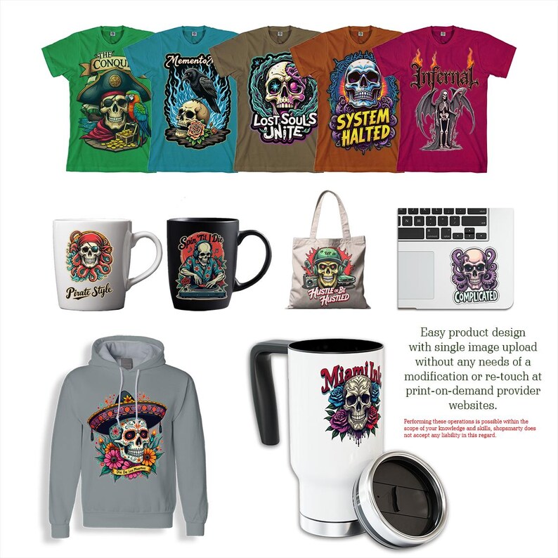 t-shirt printing with transparent png skull clipart