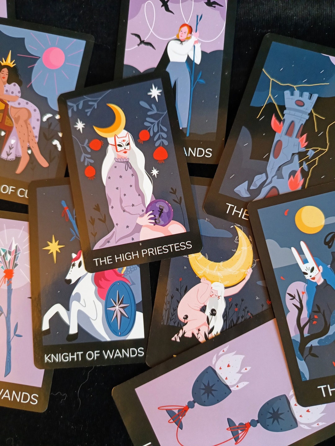 Sabotage Tarot * Indie Tarot Deck * Divination Deck * Self-development ...
