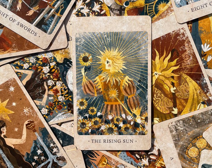 The Solar Kingdom Tarot * Indie Tarot Deck * Divination Deck * Self ...