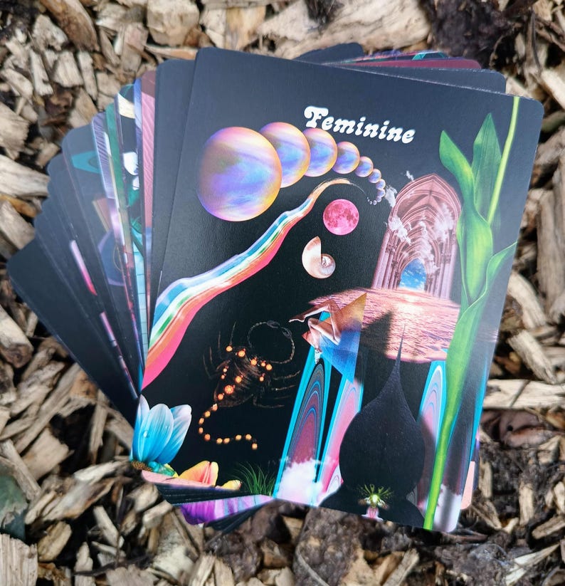 Celestial Bodies Astrology and Numerology Deck: for learners and practitioners * by Devany Amber Wolfe image 8
