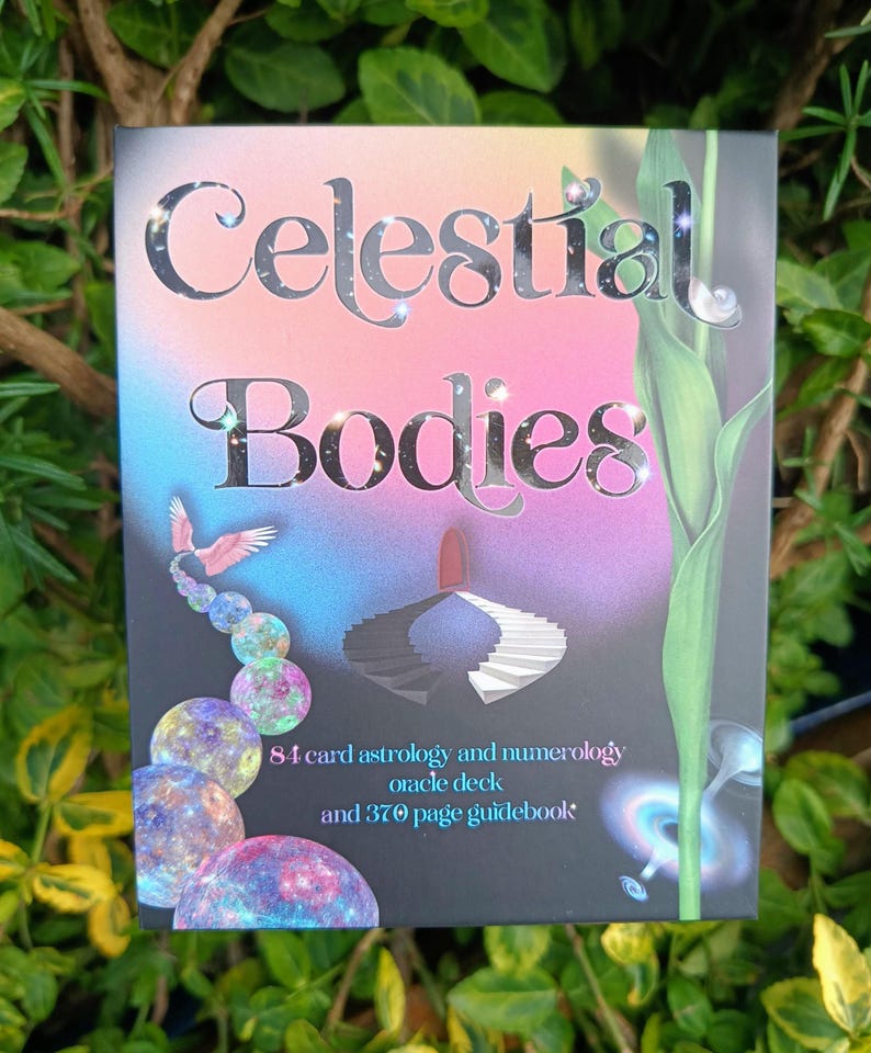 Celestial Bodies Astrology and Numerology Deck: for learners and practitioners * by Devany Amber Wolfe image 12