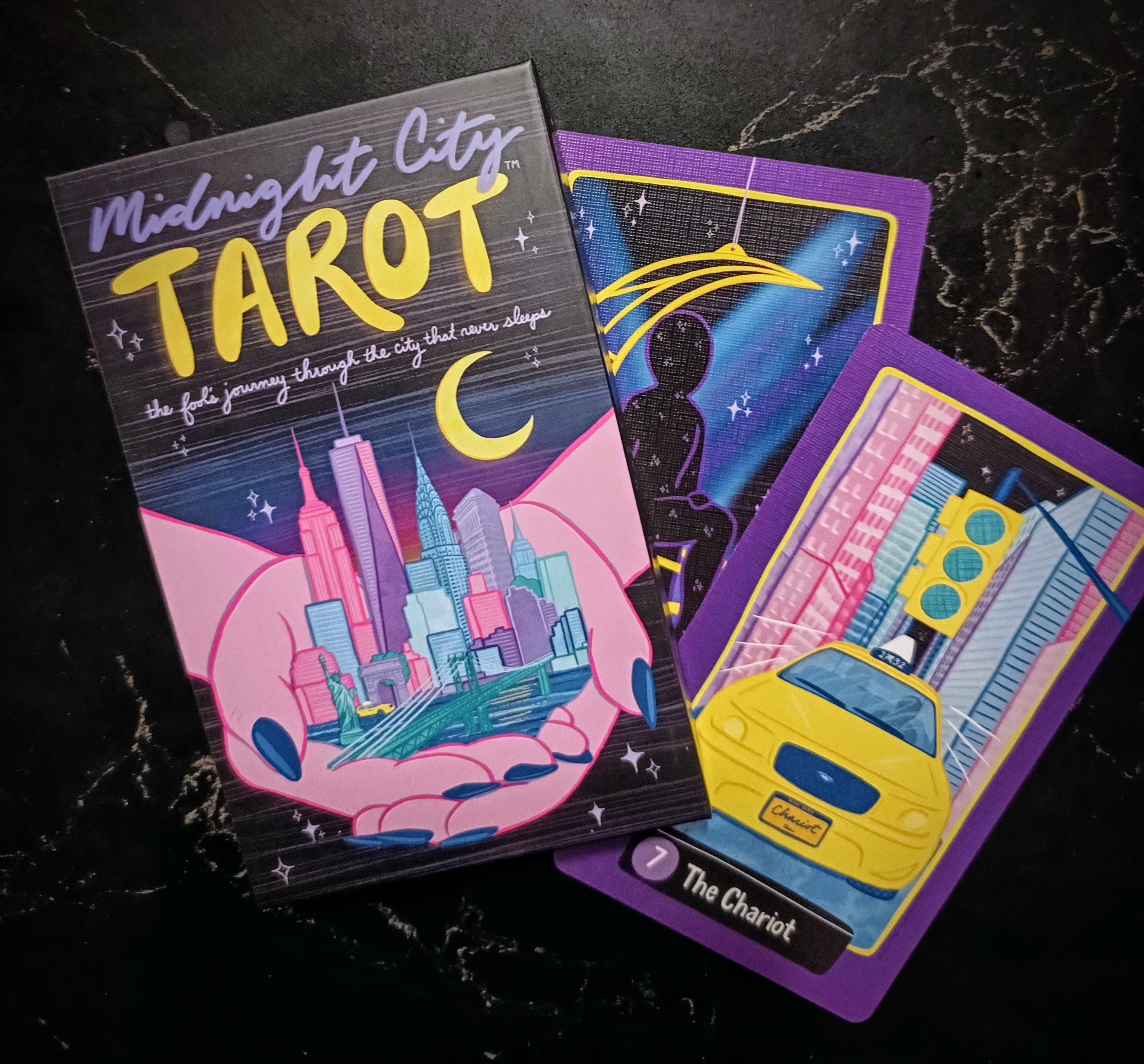 Midnight City Tarot Deck: NYC Indie Tarot, Divination Tool by