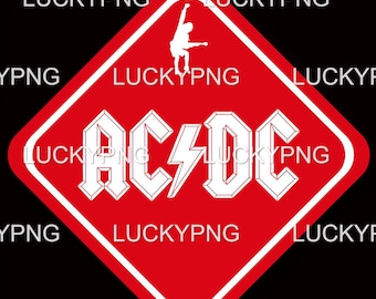 Vêtement Rock Band Australien Rouge Noir Sweat à Capuche AC/DC
