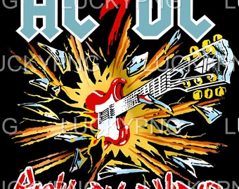 Retro ACDC Png l Retro ACDC Band Png l ACDC Png l AcDc Art l AcDc Arts l AcDC Retro l AcDC Retro Png l AcDC