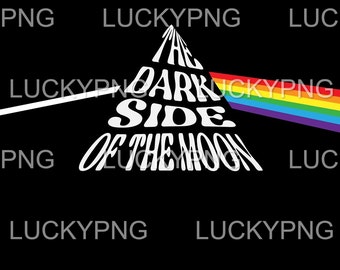 Pink Floyd Lado Negro da Lua Retrô PNG