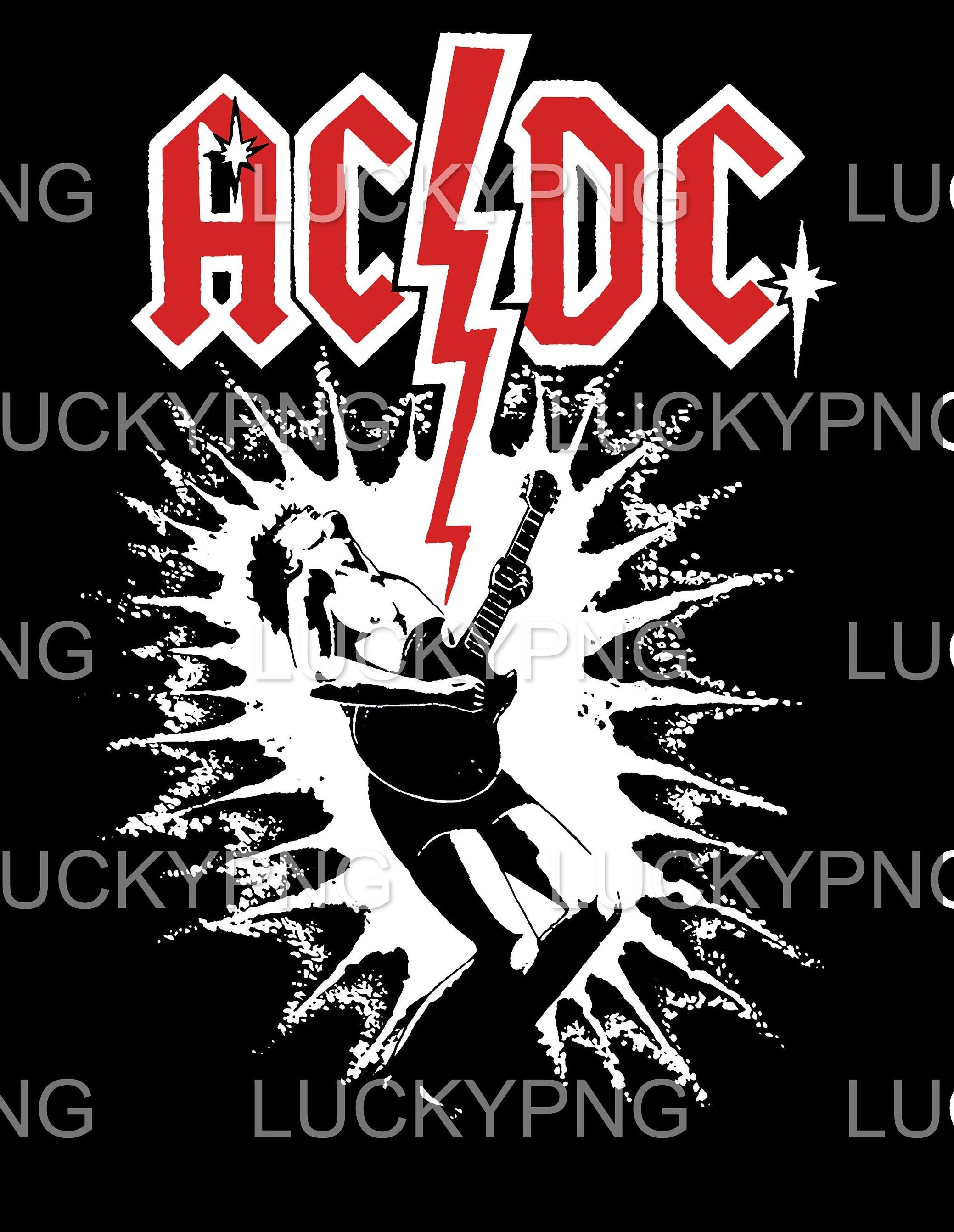Retro ACDC Png L Retro ACDC Band Png L ACDC Png L Acdc Art L Acdc Arts ...