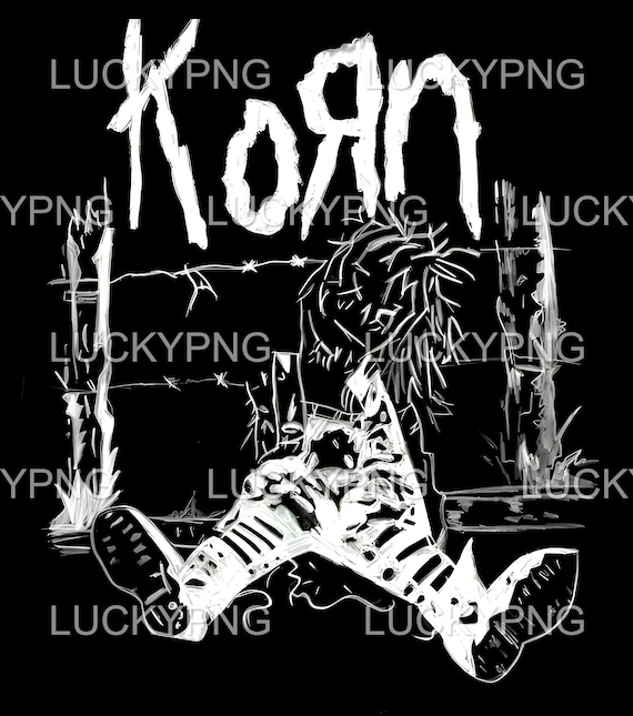 Korn Band Retro Art Print (PNG) - Etsy