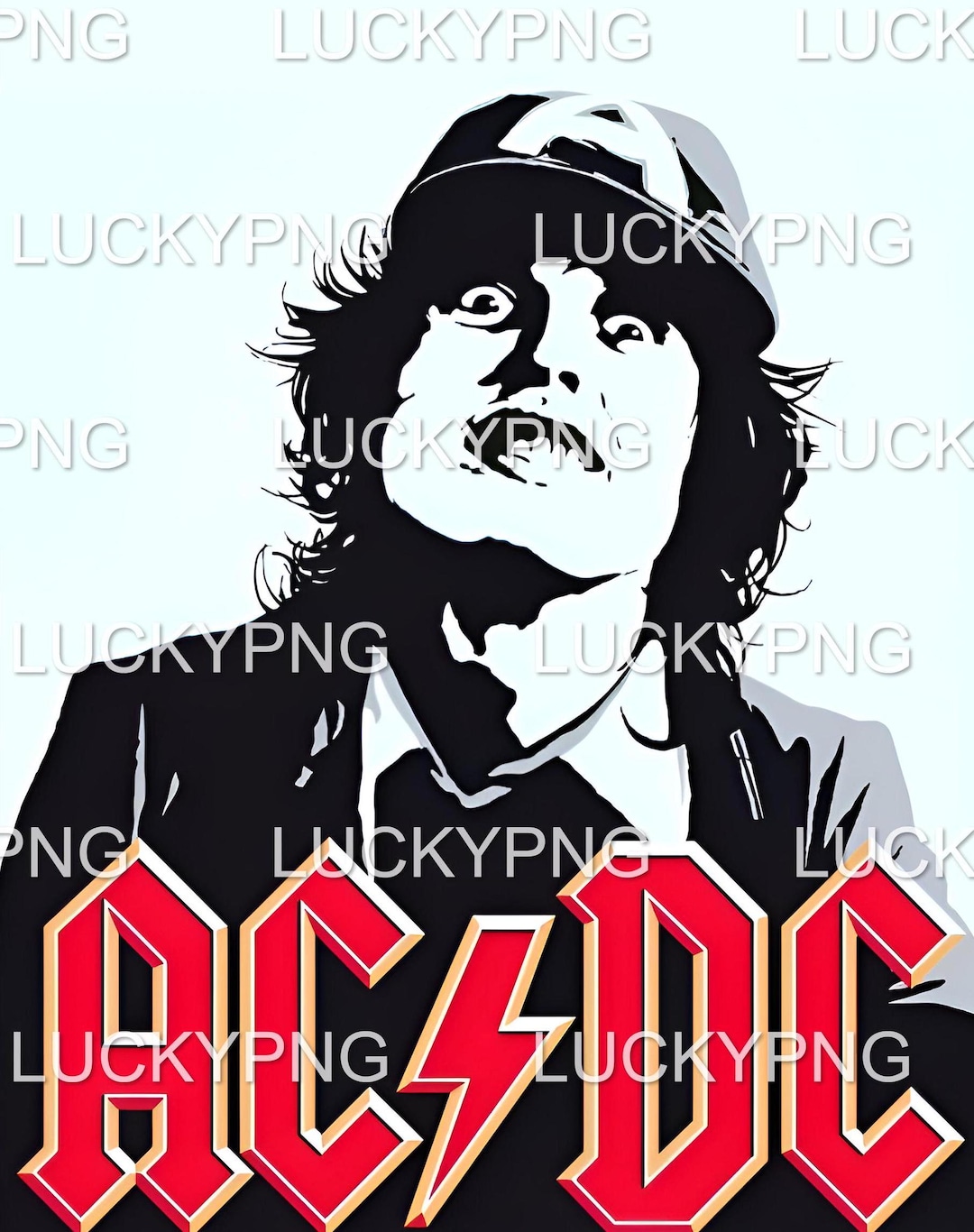 Retro ACDC Png L Retro ACDC Band Png L ACDC Png L Acdc Art L Acdc Arts ...