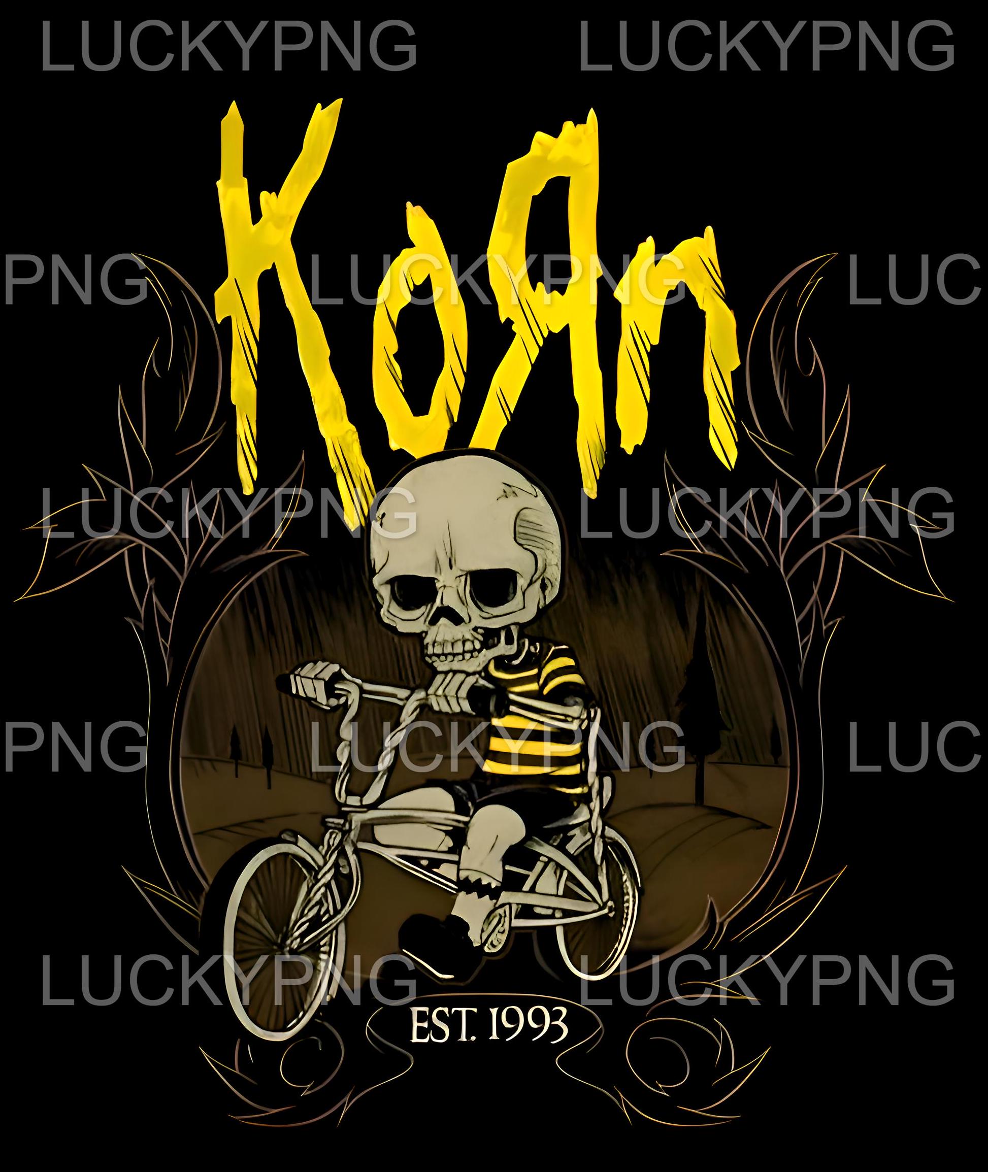 Korn Band Png L Korn Prints L Korn Band Art L KORN Retro L