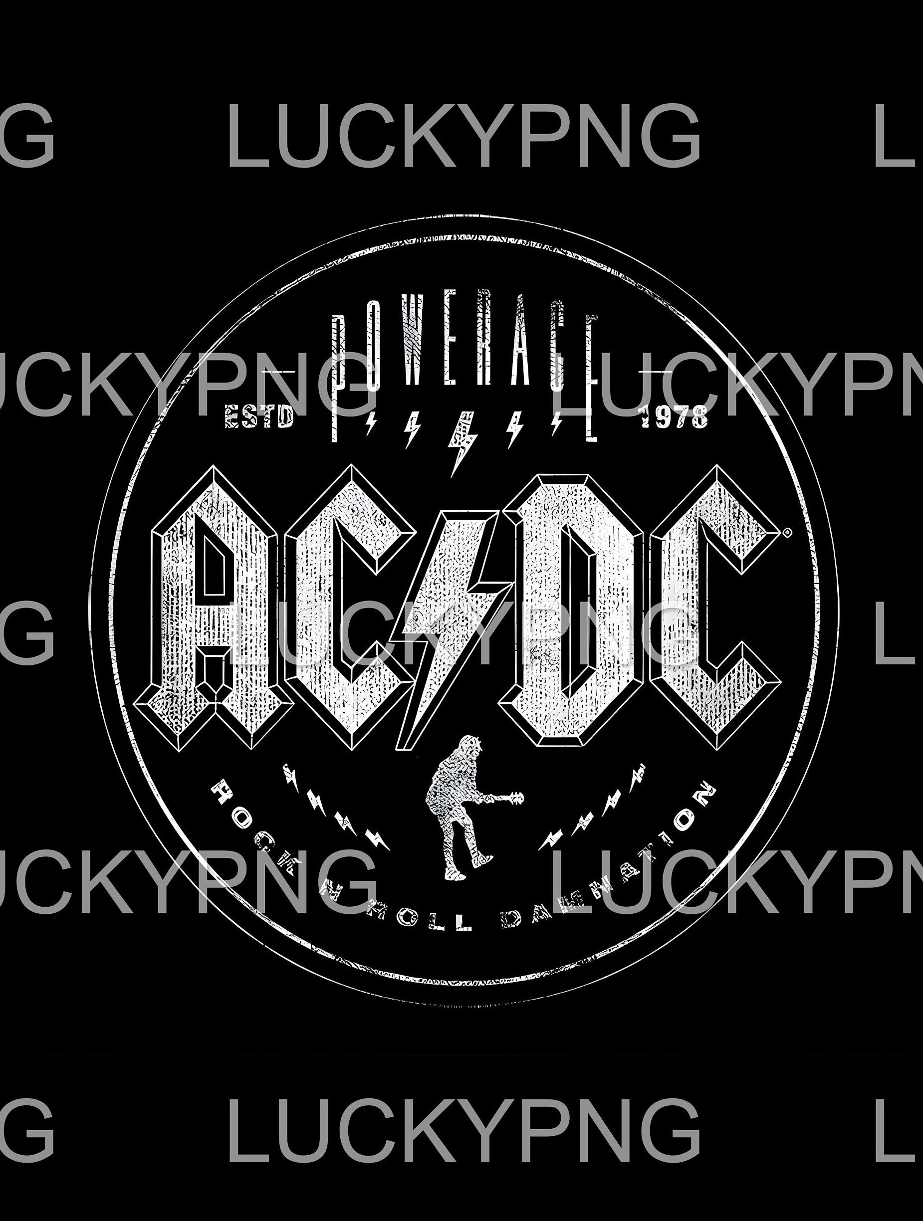 Retro ACDC Png L Retro ACDC Band Png L ACDC Png L Acdc Art L Acdc Arts ...
