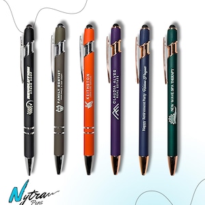 Personalized Engraved Pens - Bulk Orders of Custom Business & Promotional Pens for any Event or Celebration. Add your text or logo! Bild 8