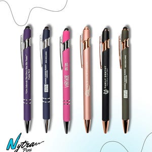 Personalized Engraved Pens - Bulk Orders of Custom Business & Promotional Pens for any Event or Celebration. Add your text or logo! Bild 7