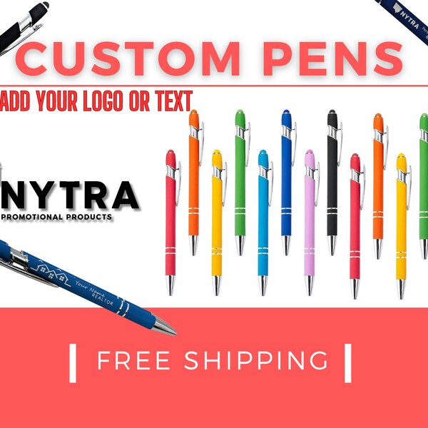 Custom Pens - Personalized and Engraved Pens for Business, Events, and Celebrations - Bulk Discounts Available