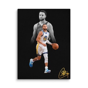 Stephen Curry Poster, Curry Wandkunst, Basketball Poster, , Sport gerahmter Druck, Man Cave Geschenk, Golden State warriors
