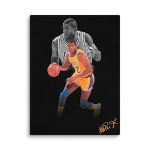 Magic Johnson Poster, Magic, Basketball Poster, Sports Framed Print, Sports Gift, Man Cave Gift, Los Angeles Lakers Poster