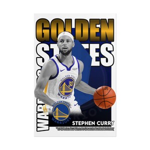 Stephen Curry, Arte de Stephen Curry, Arte de Curry, Arte de los Warriors, Golden State Warriors, Golden State, Arte mural de baloncesto, Póster de baloncesto