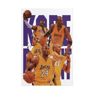 Kobe Bryant, Kobe Bryant Art, Black Mamba, Kobe Bryant Lakers, Kobe Lakers, Lakers Poster, Basketball Poster