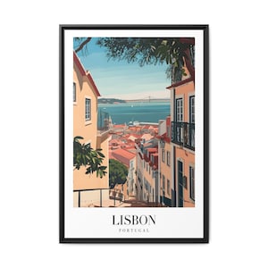 Lisbon Art Print, Lisbon Wall Art, Portugal Wall Art, Portugal Gift Art, Portugal Poster, Portugal Home Decor, Travel Print Wall Art