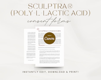 Edytowalny formularz zgody na leczenie kwasem poli-L-mlekowym